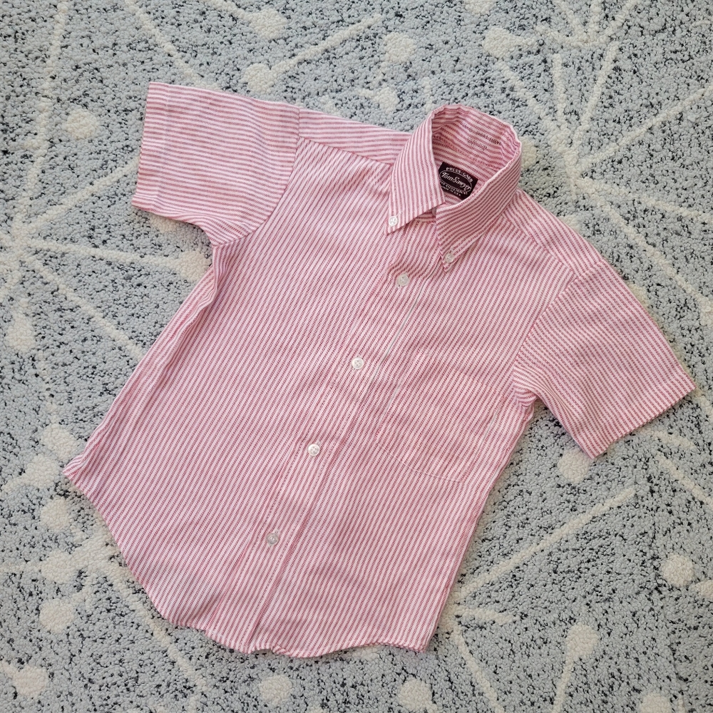 Vintage Tom Sawyer Red & White Striped Shirt